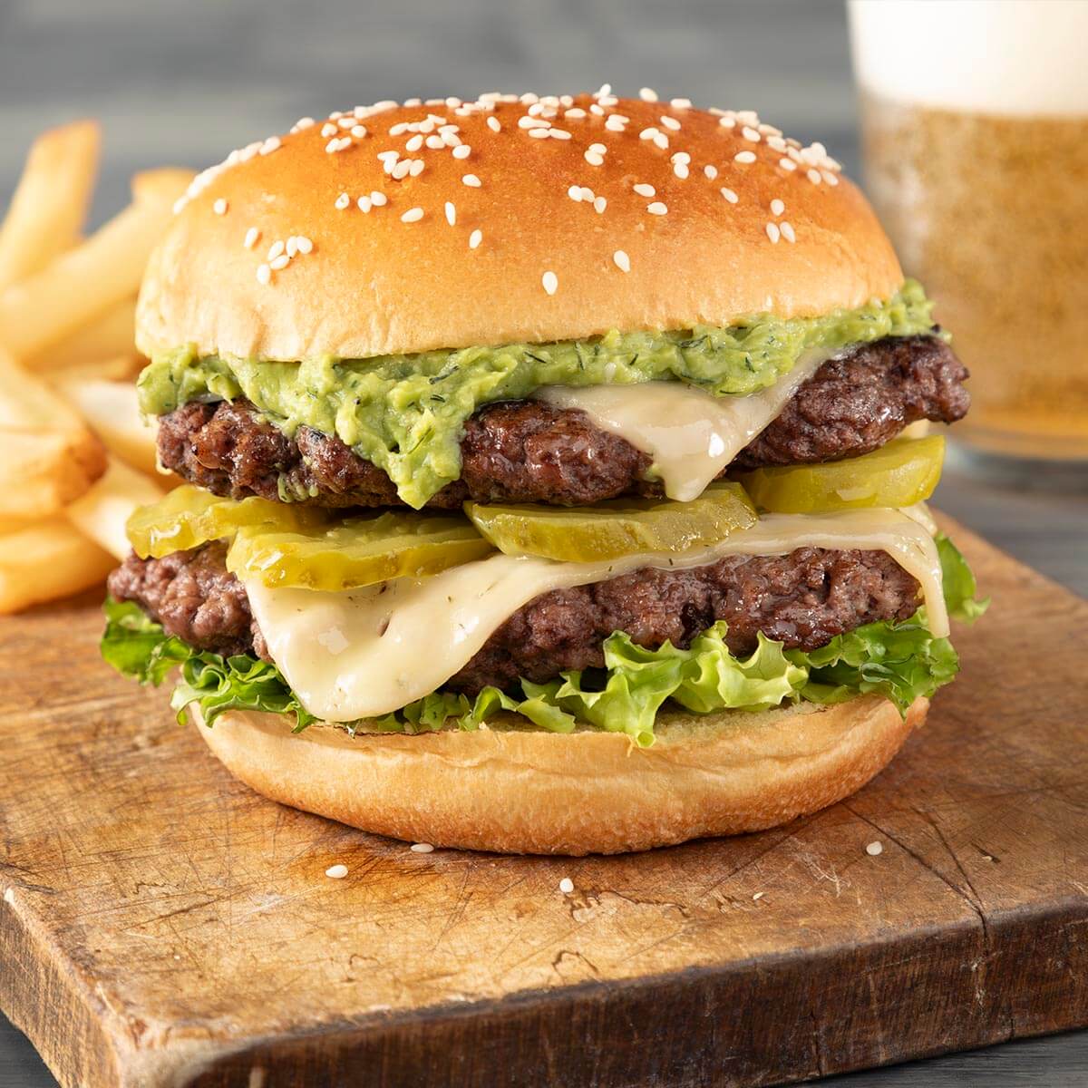 DOUBLE HAMBURGER