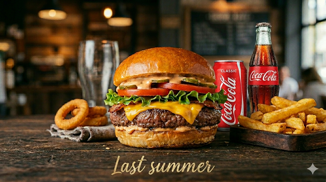 Et Burger Menü